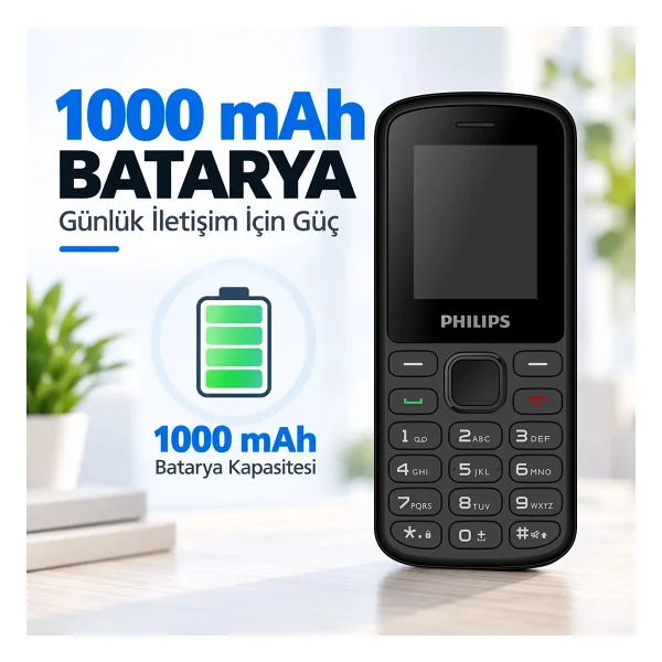 Philips E2101p Tuşlu Telefon - Görsel 5