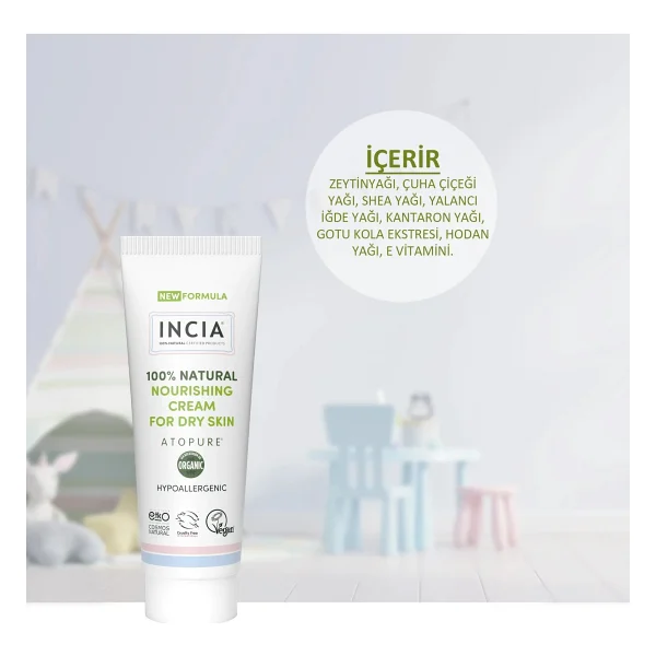 Incia Kuru Ciltler İçin Yalancı İğde Yağlı Jel Krem 60 Ml - Görsel 6