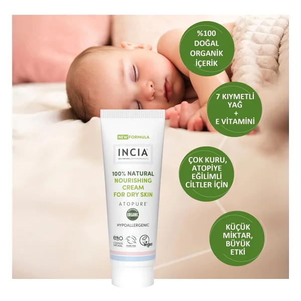 Incia Kuru Ciltler İçin Yalancı İğde Yağlı Jel Krem 60 Ml - Görsel 8