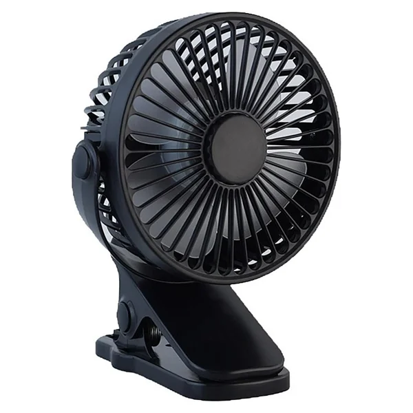ROBEVE Şarjlı USB Mini Klipsli Vantilatör Fan - 3 Kademeli - 360° Hareketli - Bebek Arabası, Ofis, Masaüstü, Kamp Kullanımı İçin Uygun - Sessiz ve Taşınabilir - Asorti Renk - Görsel 9