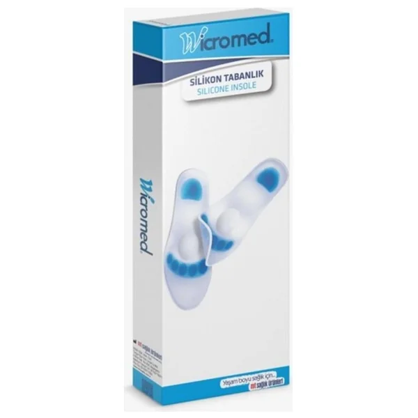 Wicromed Silikon Ortopedik Tabanlık No:3 (L) Ayakkabı Tabanlığı - Görsel 6