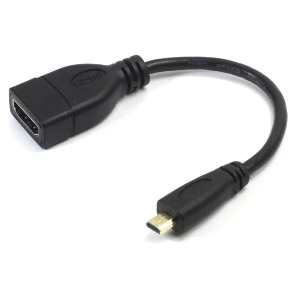 Micro Mikro Hdmi Cevirici Donusturucu Adaptor Kablosu 15Cm - Görsel 2