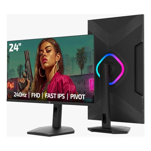 Gamepower Lunis L25 24'' 0.5 ms Full HD Pivot IPS 240 Hz Oyuncu Monitörü - Görsel 9