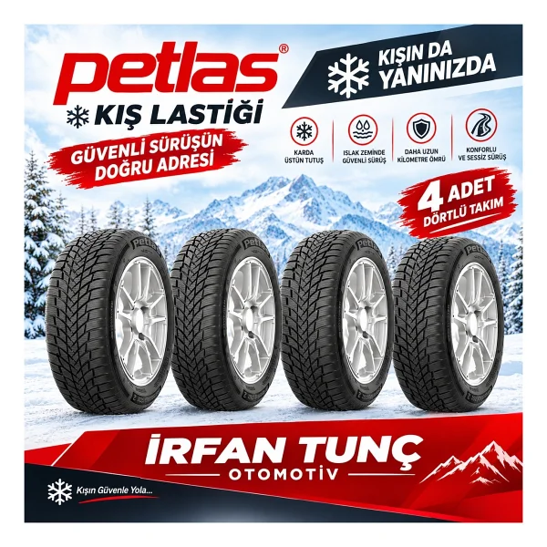 Petlas Snowmaster 2 185/65 R15 88h Kış Lastiği - Görsel 5