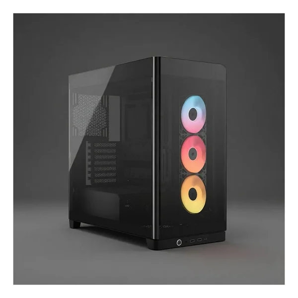 Corsair Frame 4500x Rs-R Cc-9011314-Ww Argb Fanlı Siyah E-Atx Oyuncu Kasası - Görsel 6