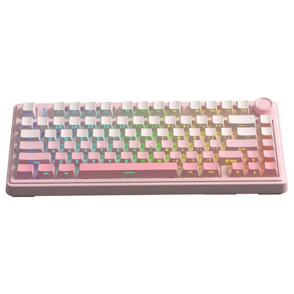 Aula F75 RGB %75 Tkl Cotton Candy Switch Kablolu/Kablosuz Mekanik Oyuncu Klavyesi - Görsel 8