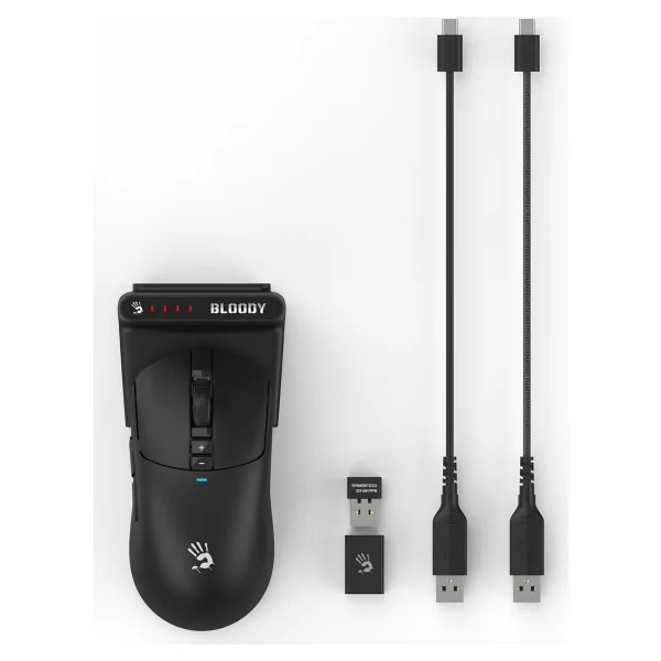Bloody R72 Ultra Duo Şarjlı Optik Kablolu/Kablosuz Oyuncu Mouse - Görsel 5