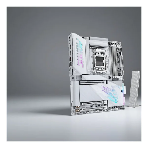 Gigabyte X870e Aorus Pro X3d Ice AMD Am5 DDR5 Atx Anakart - Görsel 6