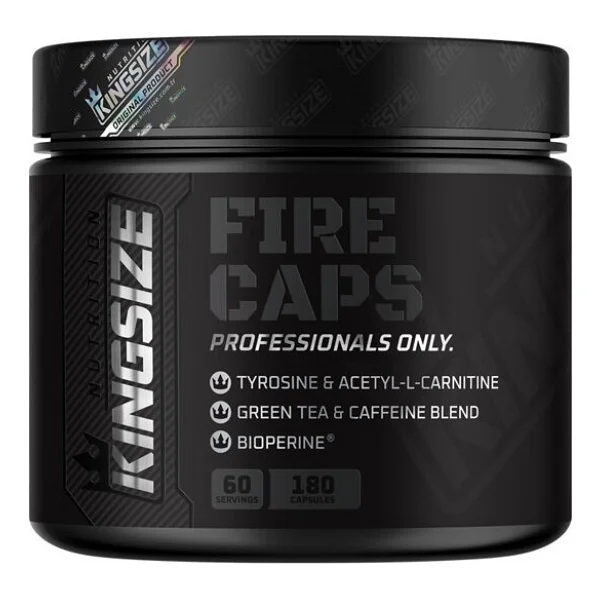 Kingsize Nutrition Fire Caps 180 Kapsül - Görsel 3