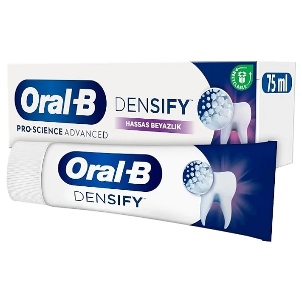 Oral-B Professional Densify Hassas Beyazlık 65 ml Florürlü Diş Macunu - Görsel 10