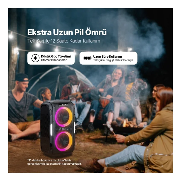 Ttec Carnival Pro 2bh11s 120 W Bluetooth Hoparlör - Görsel 6