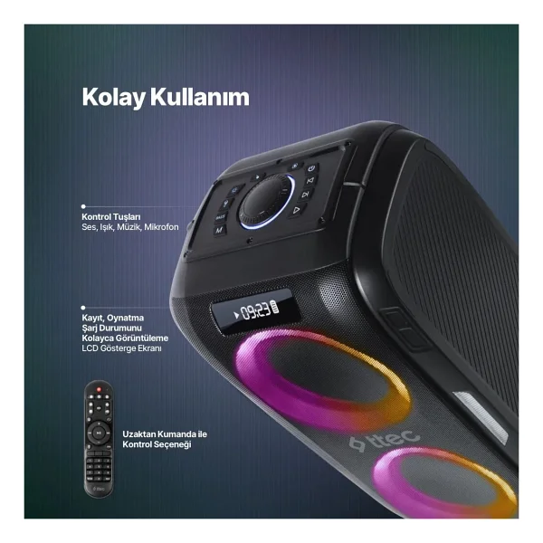 Ttec Carnival Pro 2bh11s 120 W Bluetooth Hoparlör - Görsel 7