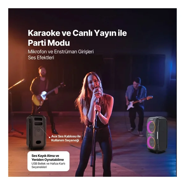 Ttec Carnival Pro 2bh11s 120 W Bluetooth Hoparlör - Görsel 8