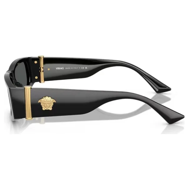 Versace VE4476U GB187 Black-Dark Grey Erkek Güneş Gözlüğü - Görsel 2