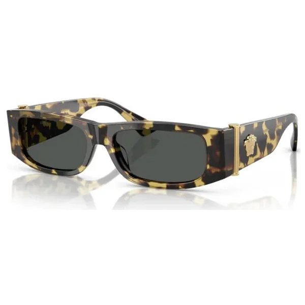 Versace VE4476U 77787 Havana-Dark Grey Erkek Güneş Gözlüğü - Görsel 10