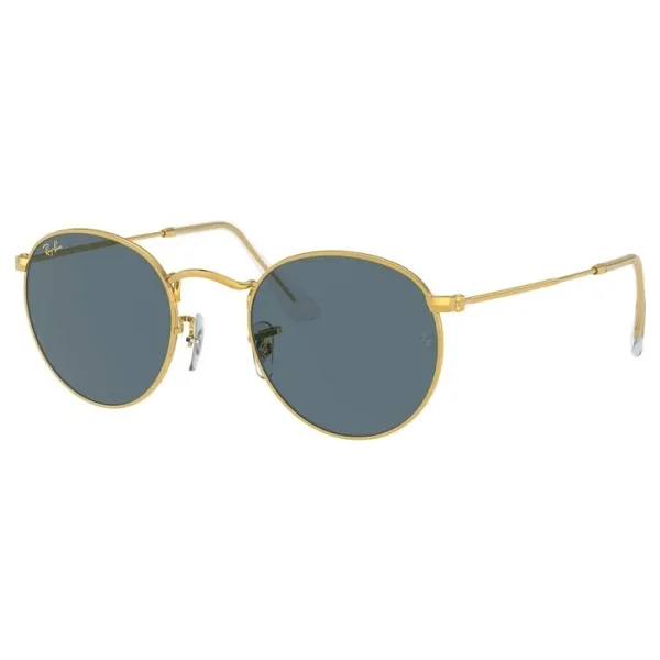 Ray-Ban Round Metal 3447 9196R5 Gold-Blue Güneş Gözlüğü - Görsel 5
