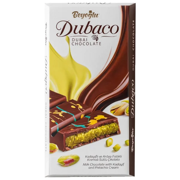 Beyoğlu Dubaco Çıtır Kadayıflı Dubai Çikolatası 200 Gr - Görsel 4