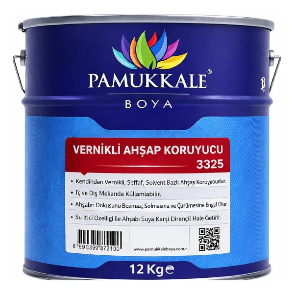 Fawori Pamukkale Ahşap Koruyucu Vernikli 12 kg Tik Ağacı - Görsel 3