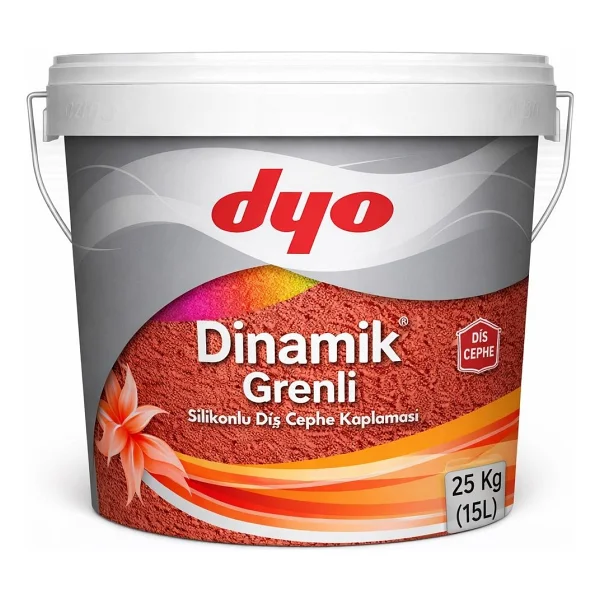 Dyo Dinamik Grenli Silikonlu 25 kg Dış Cephe Boyası - Görsel 6