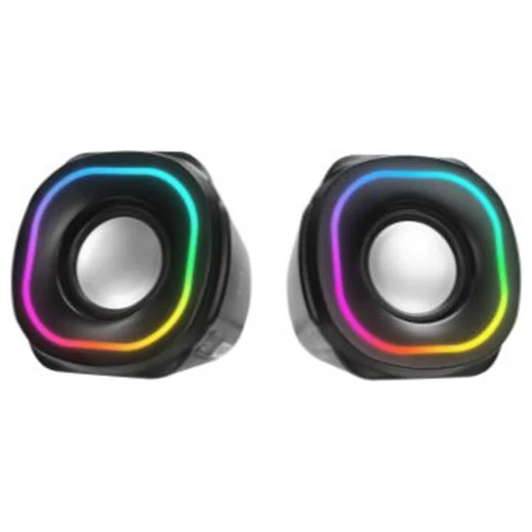 Mikado MD-180 RGB 1+1 Siyah Hoparlör - Görsel 3