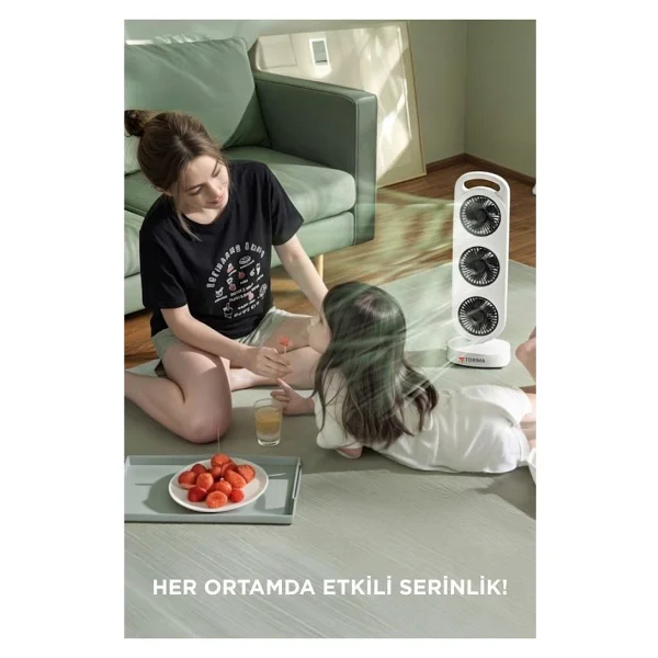 Torima F-52 Kule Tipi Masaüstü Vantilatör - Görsel 5