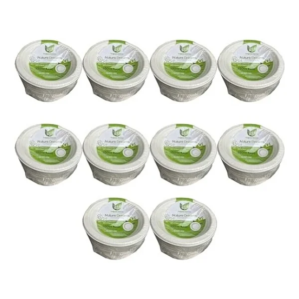 Roll-up Nature Ekolojik Karton Kağıt Tek Kullanımlık Çorba Kasesi - 400 Cc - 50 Adetlik 10 Paket - Görsel 4