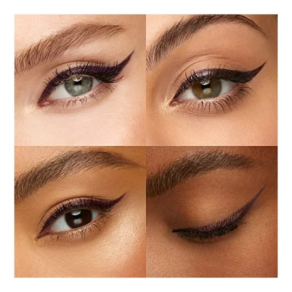 KIKO Milano New Super Colour Waterproof 07 Burgundy Likit Eyeliner - Görsel 4