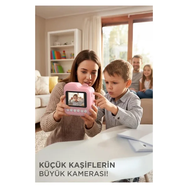 Torima TRM-CMR15 Pembe Dijital Fotoğraf Makinesi - Görsel 5