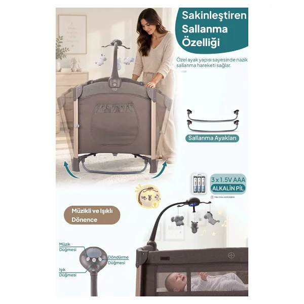 Prego Elips Plus 8069 Bej Oyun Parkı - Görsel 10
