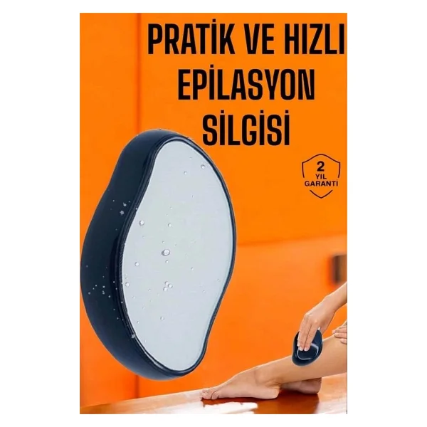 Epilons Crystal Eraser Epilasyon Aleti Tüy Silgisi Tüy Alıcı Kristal Epilatör Ağda - Görsel 7