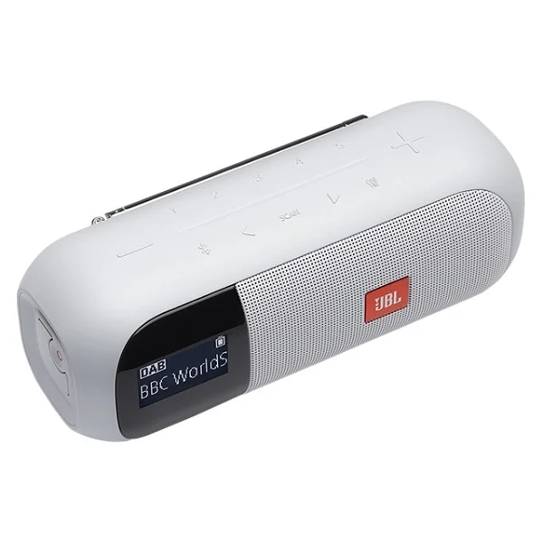 JBL Tuner 2 FM Radyolu Bluetooth Hoparlör Beyaz - Görsel 3