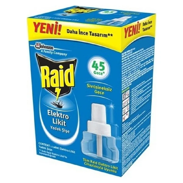 Raid Elektro Likit Yedek 35 ml 6'lı Set - Görsel 2