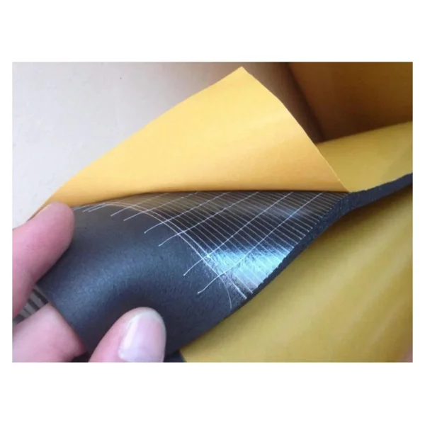 Türkeli Kaput Altı Alüminyum Folyolu Kaucuk Ses Yalıtım Levhası 6-9 mm 100X150 - 9 mm - 100 x 150 - Görsel 4