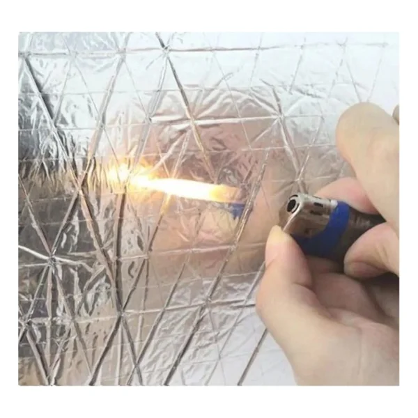Türkeli Kaput Altı Alüminyum Folyolu Kaucuk Ses Yalıtım Levhası 6-9 mm 100X150 - 9 mm - 100 x 150 - Görsel 5