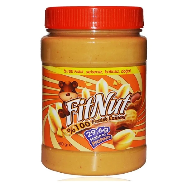 FitNut %100 Fıstık Ezmesi 800 gr - Görsel 2