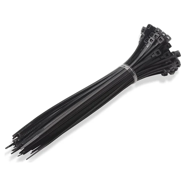 Zenith 3.6 x 200 mm Kablo Bağı & Plastik Cırt Kelepçe Paket (100ADET) - Siyah - Görsel 2