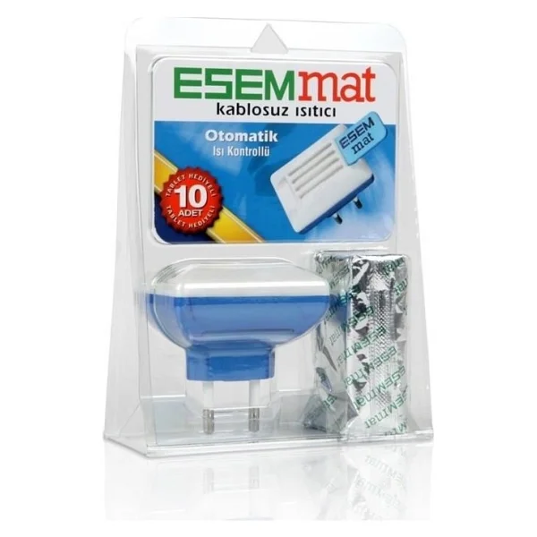 Esemmat Kablosuz Otomatik Isı Kontrollü Cihaz + 10 Yedek Tablet - Görsel 3