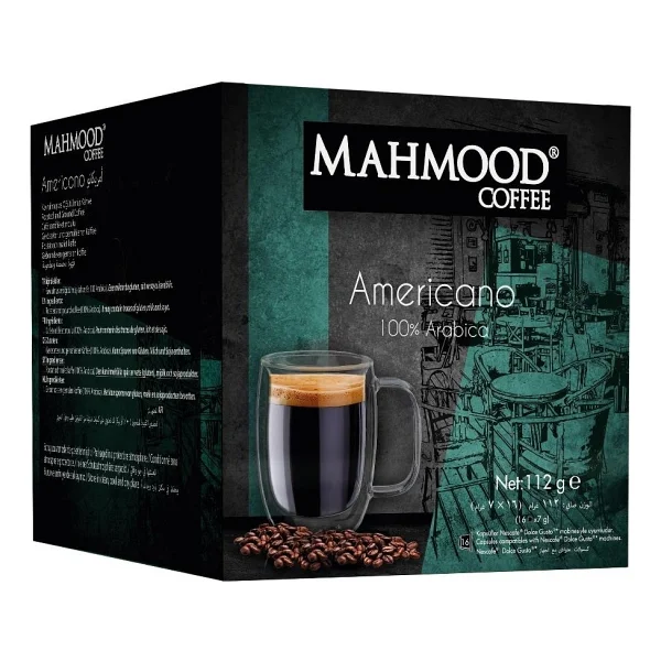 Mahmood Coffee Americano Kapsül Kahve 16'lı - Görsel 7