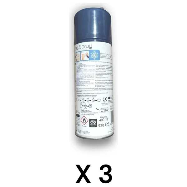 Pic Solution Ice 3'lü 400 ml Soğutucu Sprey - Görsel 3