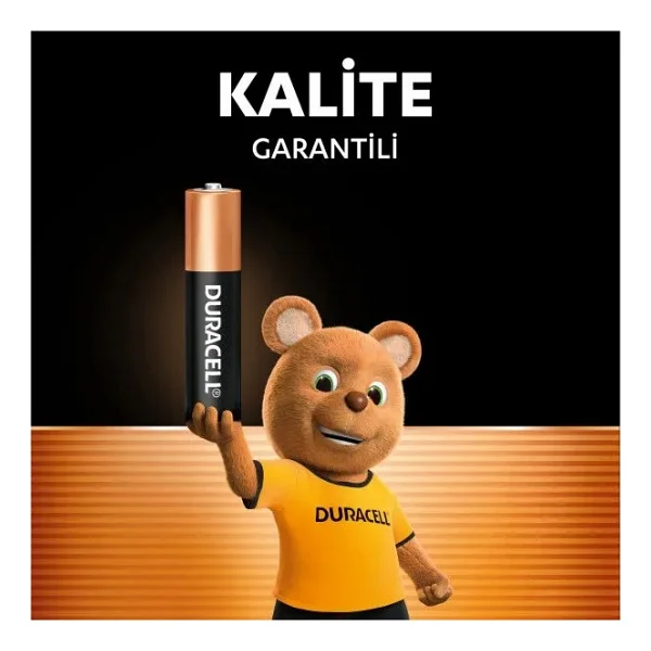 Duracell LR03/MN2400 20'li Alkalin AAA İnce Kalem Pil - Görsel 6