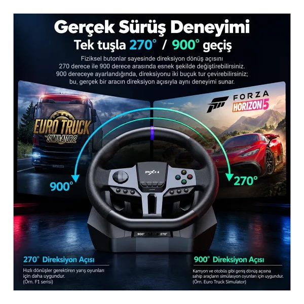 PXN V9 Gen2 Direksiyon Seti - Görsel 4