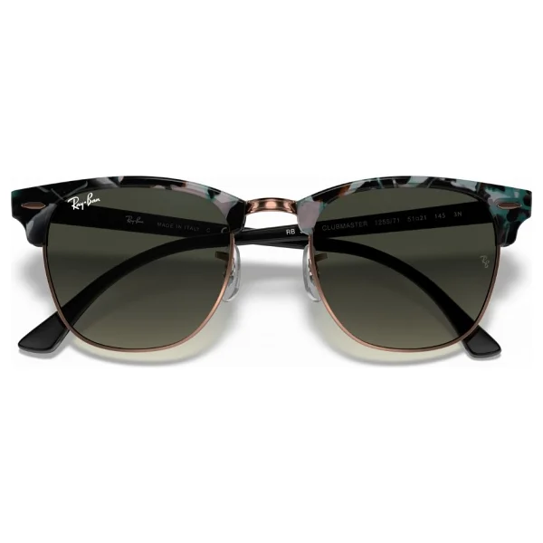 Ray-Ban Clubmaster 3016 125571 Green-Grey Güneş Gözlüğü - Görsel 7
