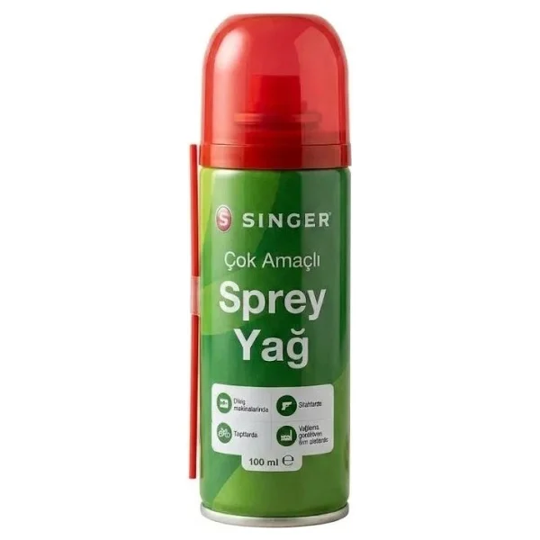 Singer Çok Amaçlı 100 ml Sprey Yağ - Görsel 4