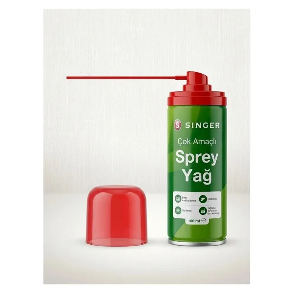 Singer Çok Amaçlı 100 ml Sprey Yağ - Görsel 2