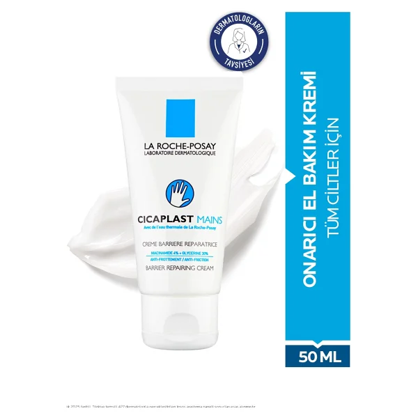 La Roche-Posay Cicaplast Mains 50 ml El Kremi - Görsel 3