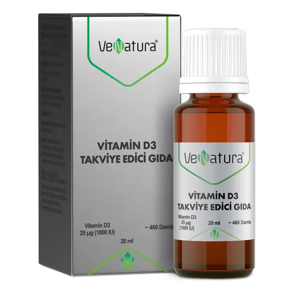 Venatura Vitamin D3 Damla 20 ml - Görsel 5
