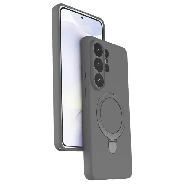 Samsung Galaxy S26 Ultra Regal Magsafe Standlı Kapak - Titan Gri - Görsel 2