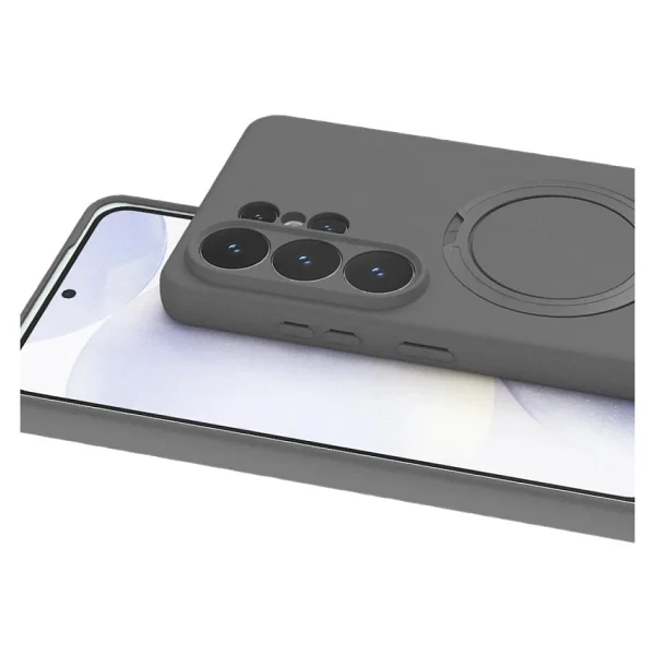 Samsung Galaxy S26 Ultra Regal Magsafe Standlı Kapak - Titan Gri - Görsel 3