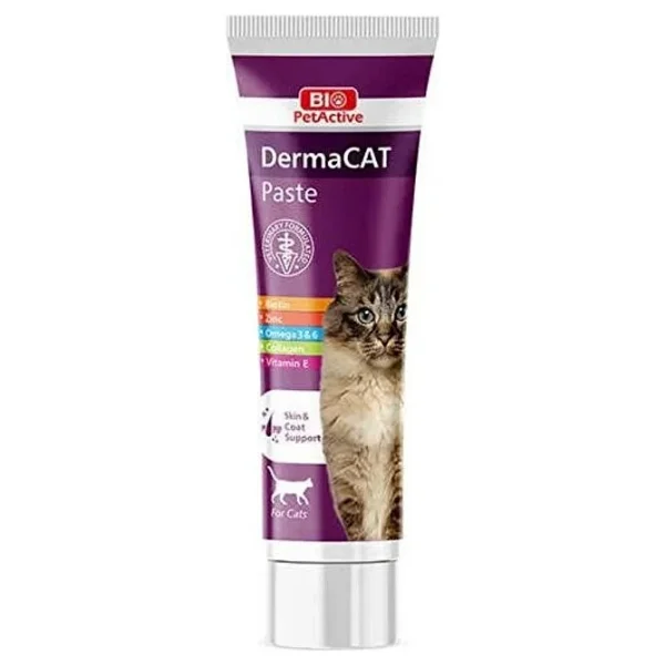 Bio PetActive DermaCat 100 ml Kedi Macunu - Görsel 3