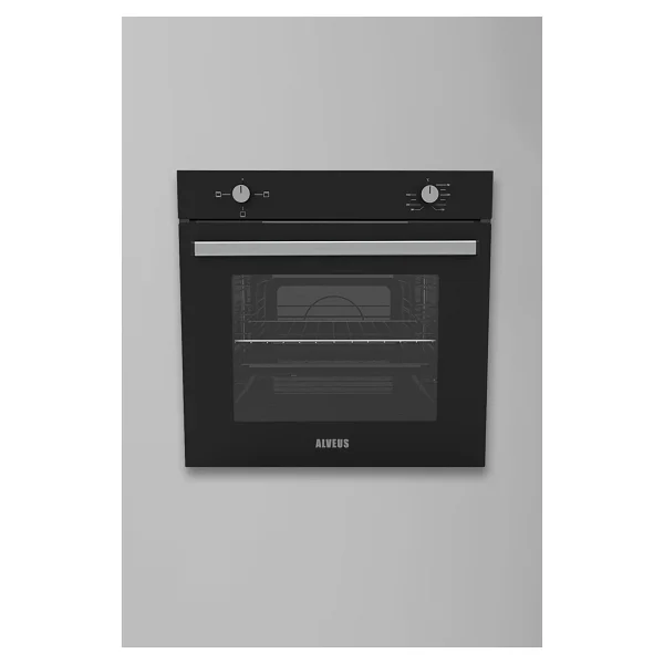 Alveus MFA 604 M BL Siyah Ankastre Fırın - Görsel 6